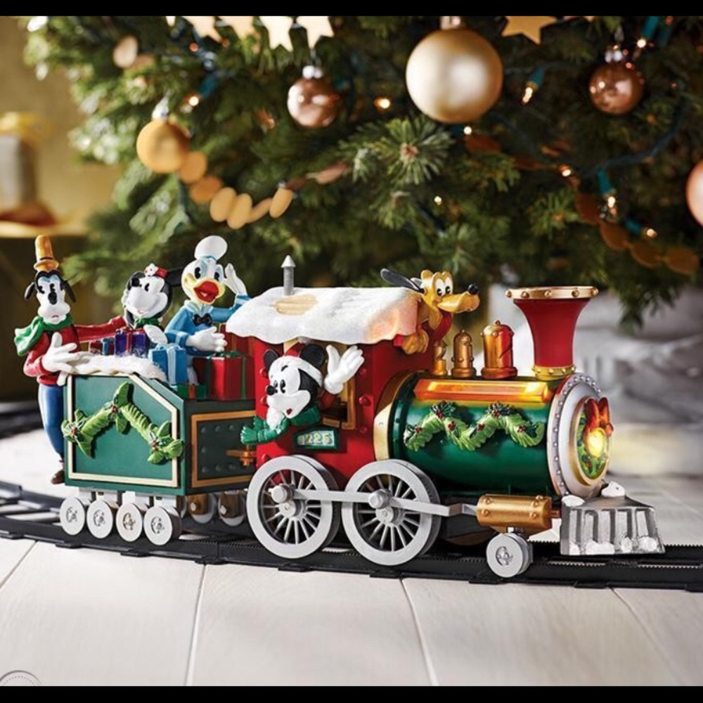 Collectible Disney Holiday Train Set